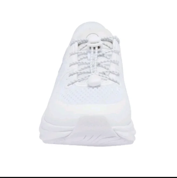 Kizik Women’s London Lightweight Hands-Free Sneaker – White - Picture 2 of 10